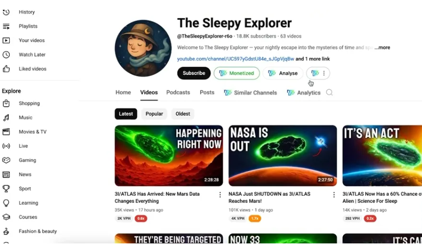 使用Nexlev快速找到 YouTube盈利赛道(方法) 使用Nexlev快速找到 YouTube盈利赛道(方法)