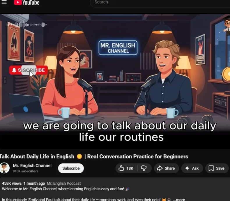 AI制作静态图片+音频,语言学习频道,附详细提示词和指南(方法未测试) AI制作静态图片+音频,语言学习频道,附详细提示词和指南(方法未测试)