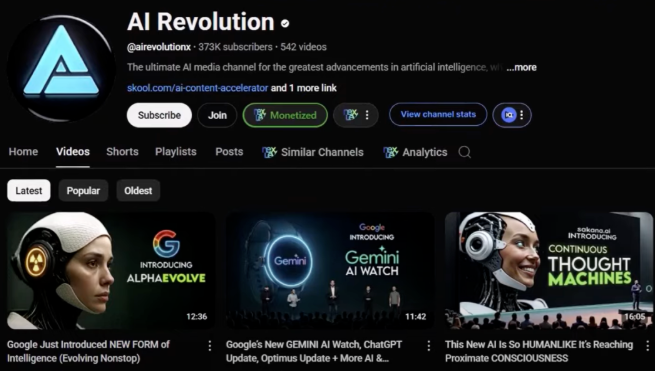 25个无需露脸的YouTube赚钱小众领域，附多个对标频道(思想、未测试）