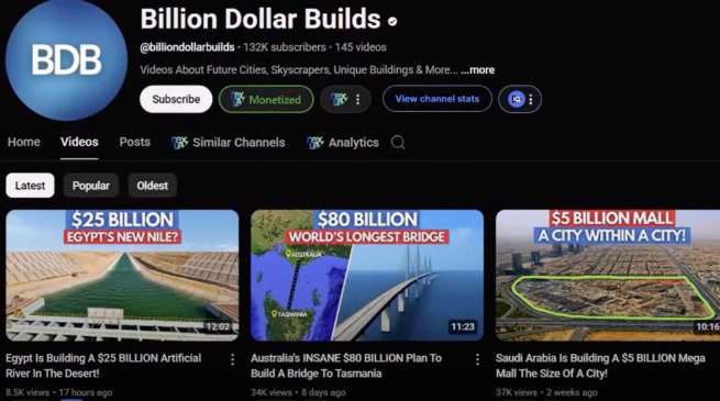 25个无需露脸的YouTube赚钱小众领域，附多个对标频道(思想、未测试）