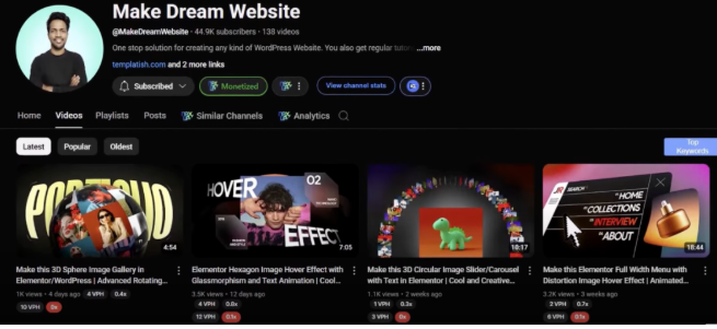 25个无需露脸的YouTube赚钱小众领域，附多个对标频道(思想、未测试）