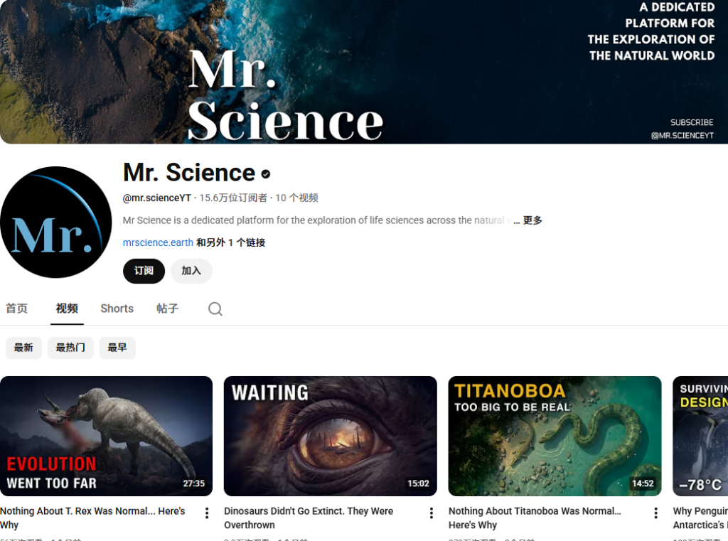 YouTube百万播放的冷门领域 YouTube百万播放的冷门领域