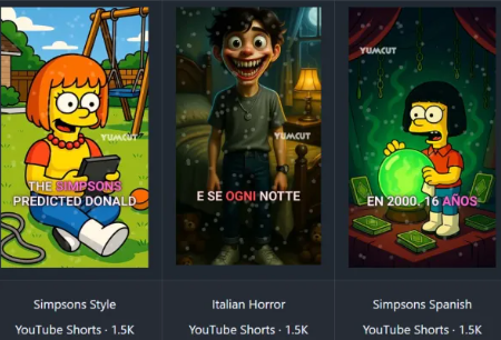 YumCut免费开源的 AI 短视频生成器，一键批量制作 TikTok、Reels 和 YouTube Shorts（工具未测试）