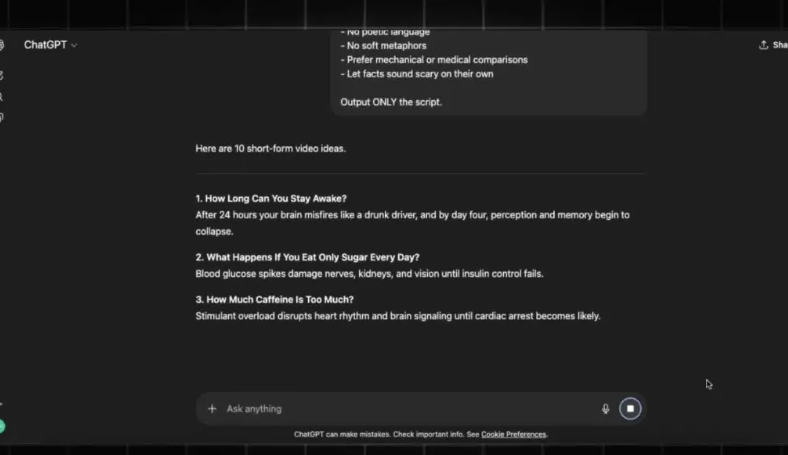 youtube用AI做爆款骨骼科普短视频(方法未测试）