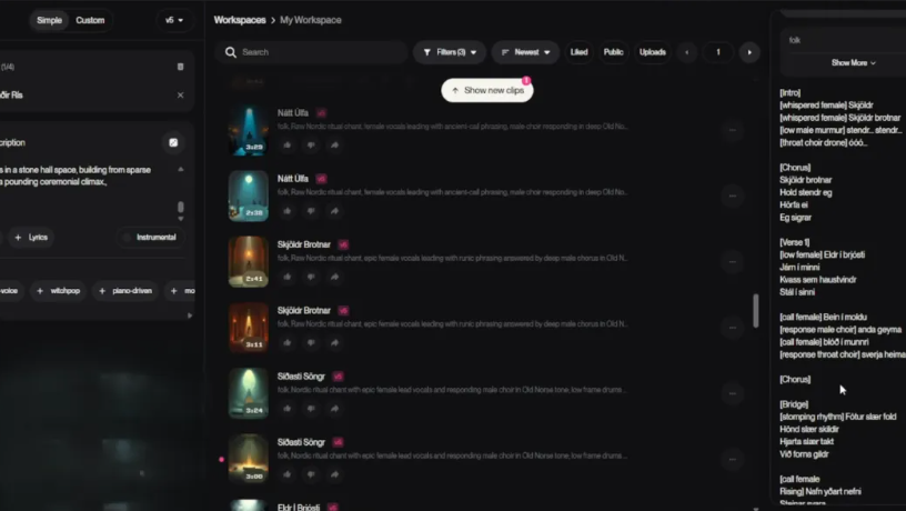 AI音乐(维京与暗黑幻想)Spotify+YouTube双平台变现实录(方法未测试) AI音乐(维京与暗黑幻想)Spotify+YouTube双平台变现实录(方法未测试)