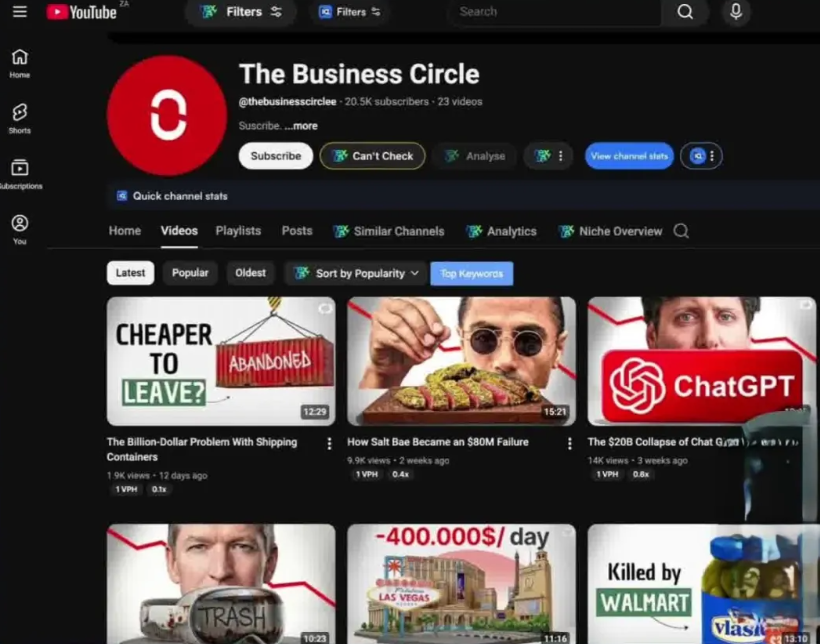 2026做Youtube细分领域怎么选？23个案例带你找方向(思想、方法）