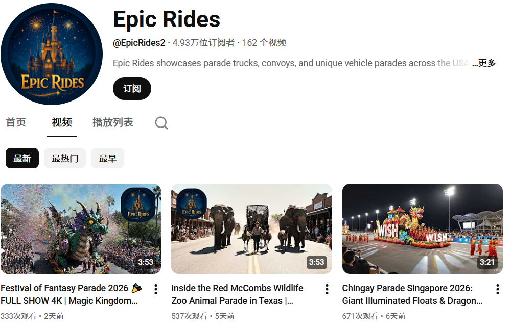 YouTube游街新玩法：地方特色+地标建筑的巧妙结合（思想）